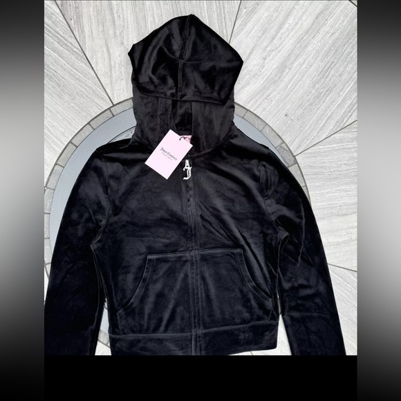 JUICY COUTURE Velour OG Bling Tracksuit Hoodie & Pant Set Size XS,S,M,L - Picture 6 of 16